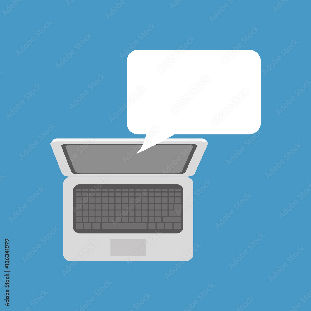 Chat bubble social media icon vector illustration graphic design Chat bubble social media icon vector illustration graphic design