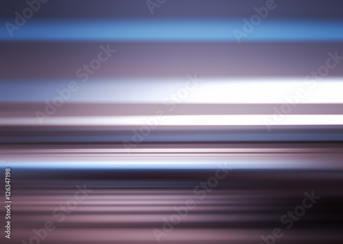 Horizontal motion blur pink and blue background