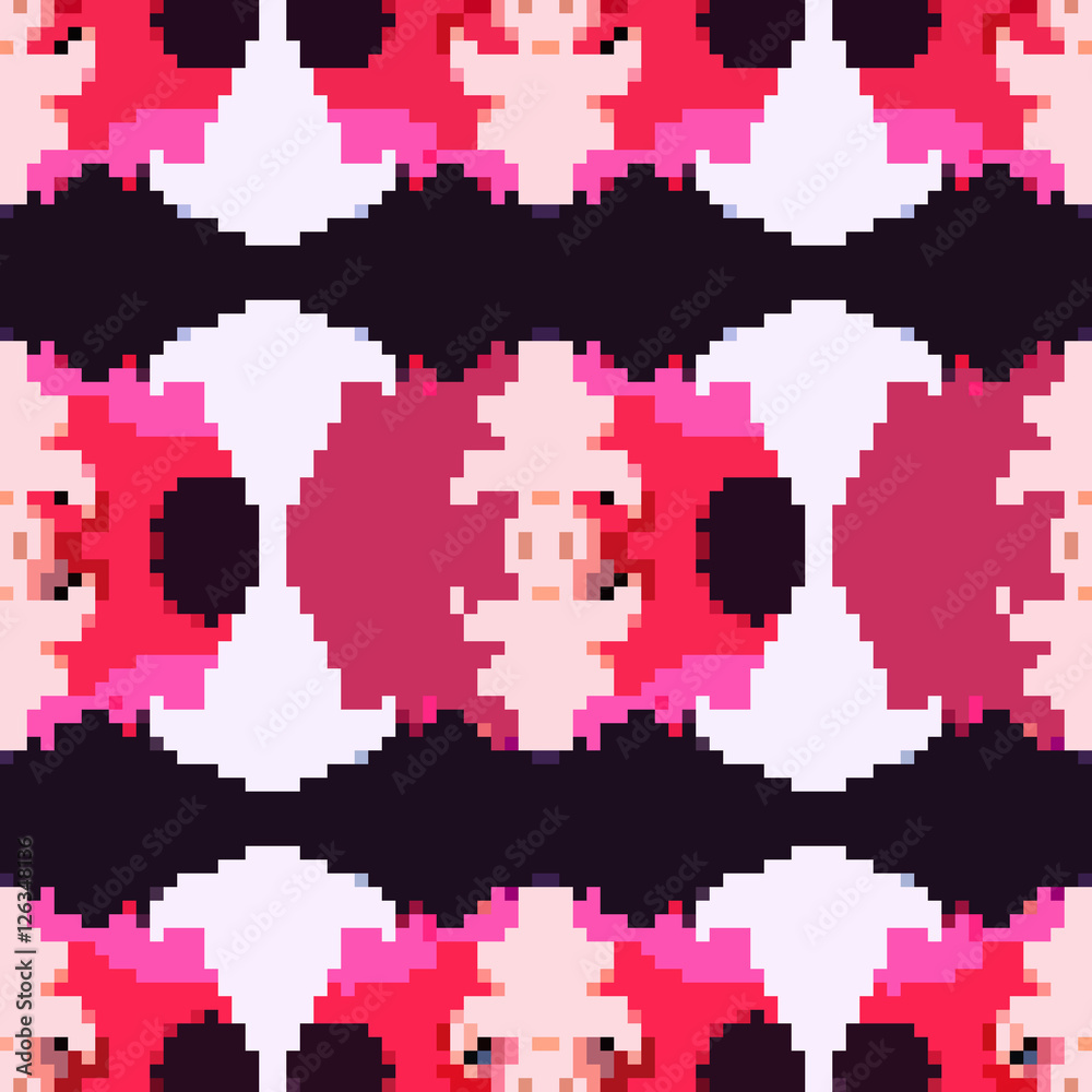Fototapeta premium seamless tileable pixel texture pattern