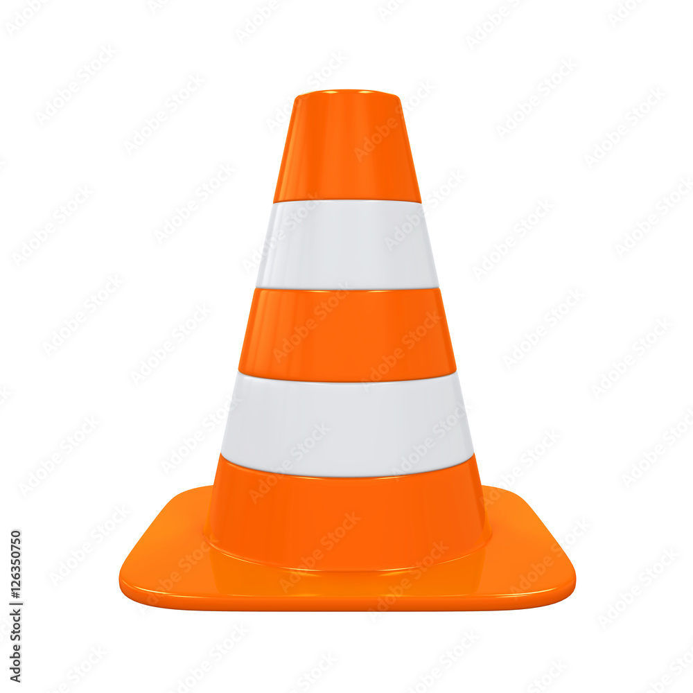 Traffic Cone Isolated