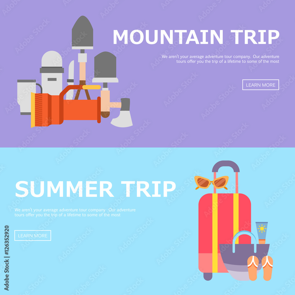 World Travel. Vacations. Summer holiday. Tourism and vacation theme.