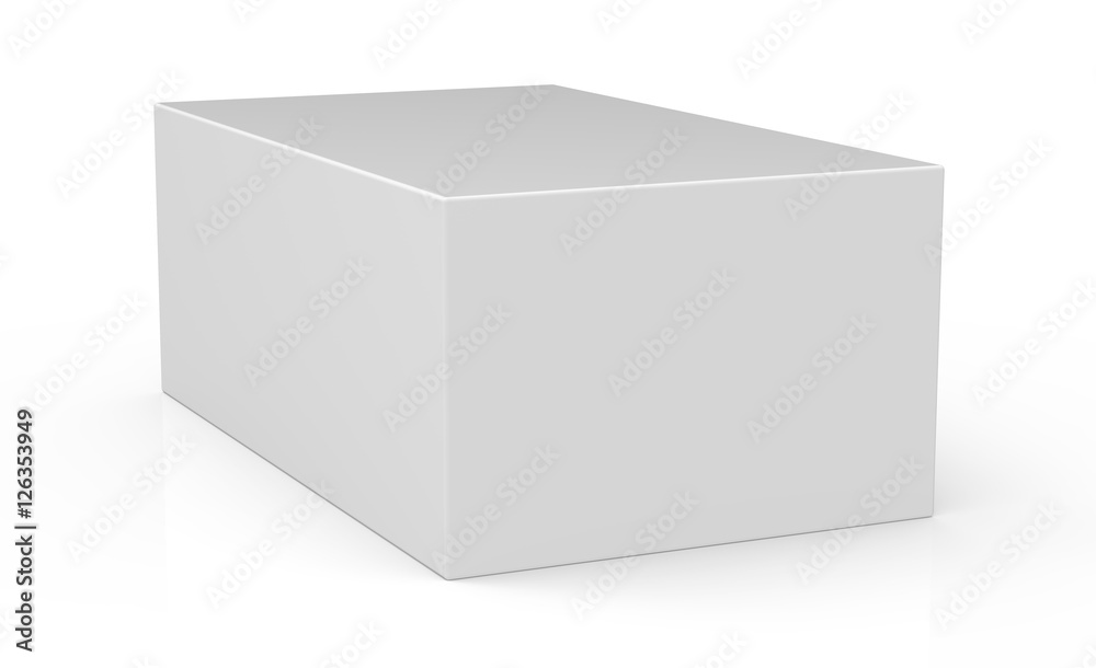 blank template box model
