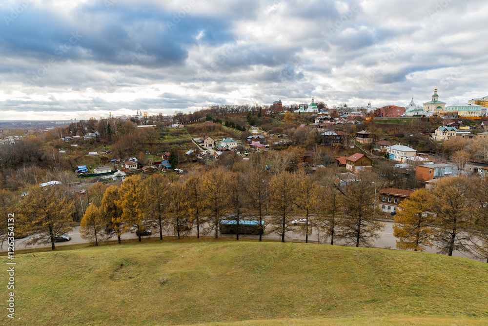 New Earth city - historic center of Vladimir in Russia