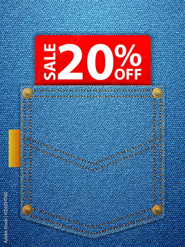 sale twenty percentage off