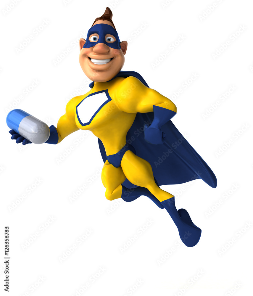 Fun superhero