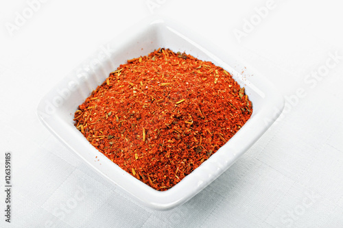 Fototapeta Naklejka Na Ścianę i Meble -  Red spice mixture for fish courses