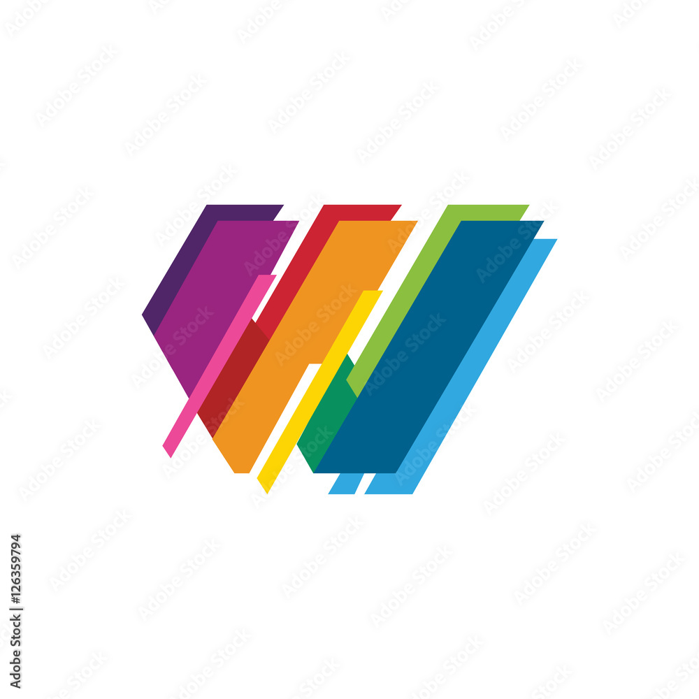 Letter W logo icon design template elements Letter W logo icon design template elements