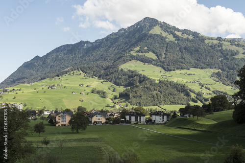 Buochserhorn aus der Sicht von Stans, Nidwalden, Schweiz photo