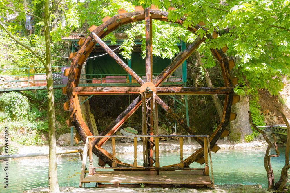 Old Wooden Watermill