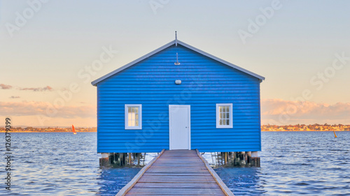 Foto Blue Boatshed