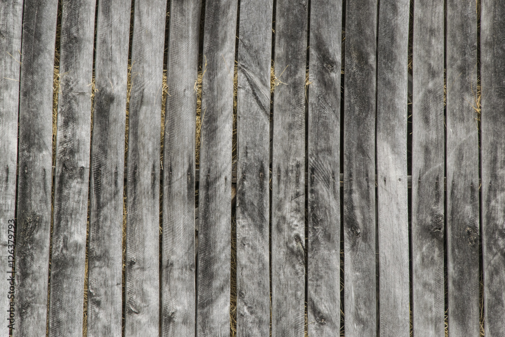A wall of old wooden boards 2 A wall of old wooden boards 2