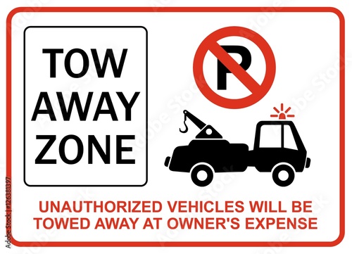 Tow Away Zone