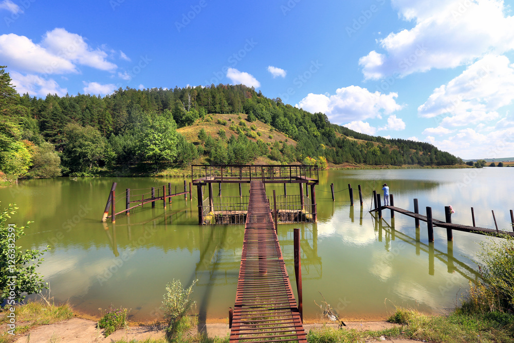 destroyed bridge