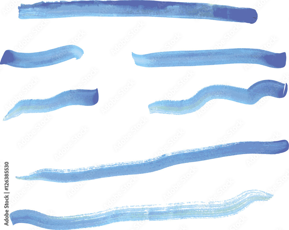 Paint stroke frame. Paint stroke isolated on white with copy space. Paint stroke frame. Paint stroke isolated on white with copy space.