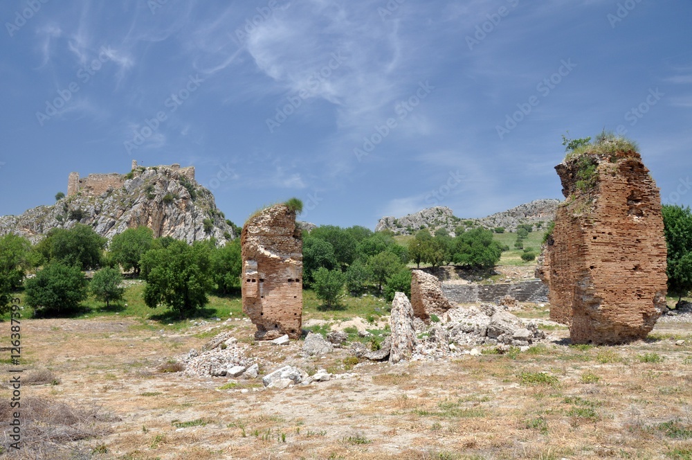 Naklejka premium Castabala - Hierapolis - Bodrum Kalesi
