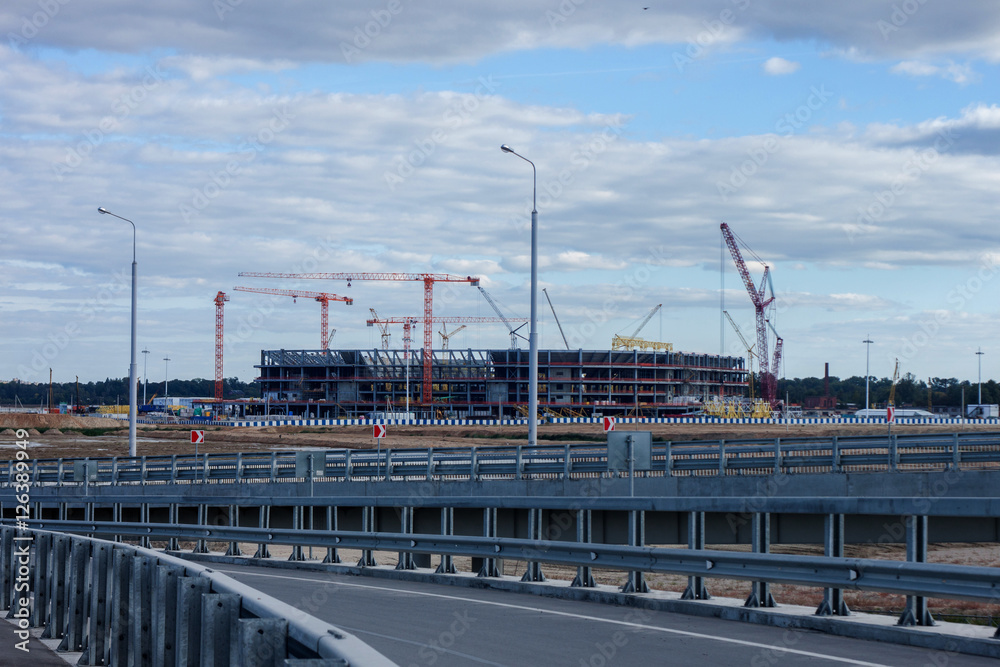 build and road construction