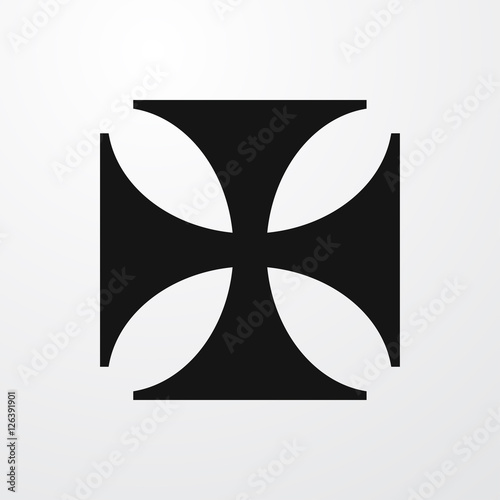 christian cross icon illust...