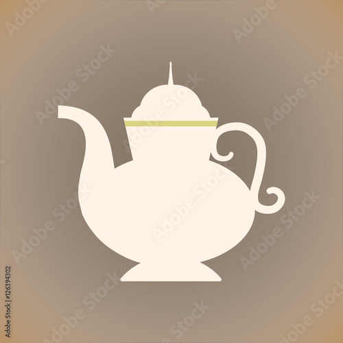 Delicious tea drink icon vector illustration graphic design
