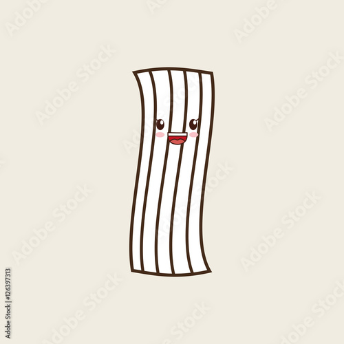 bacon cartoon food