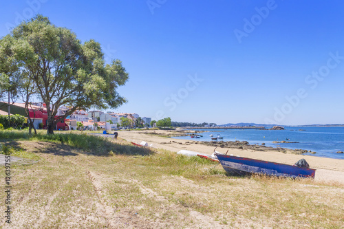 Branna beach in Vilanova de Arousa