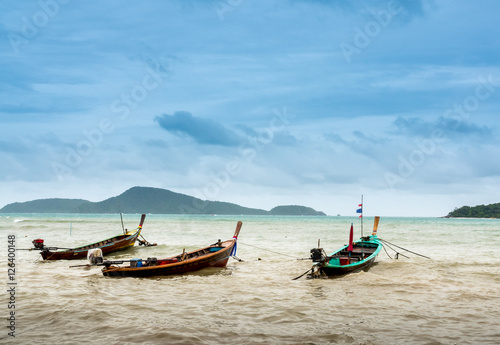 Boats at Rawai Beach © Goh