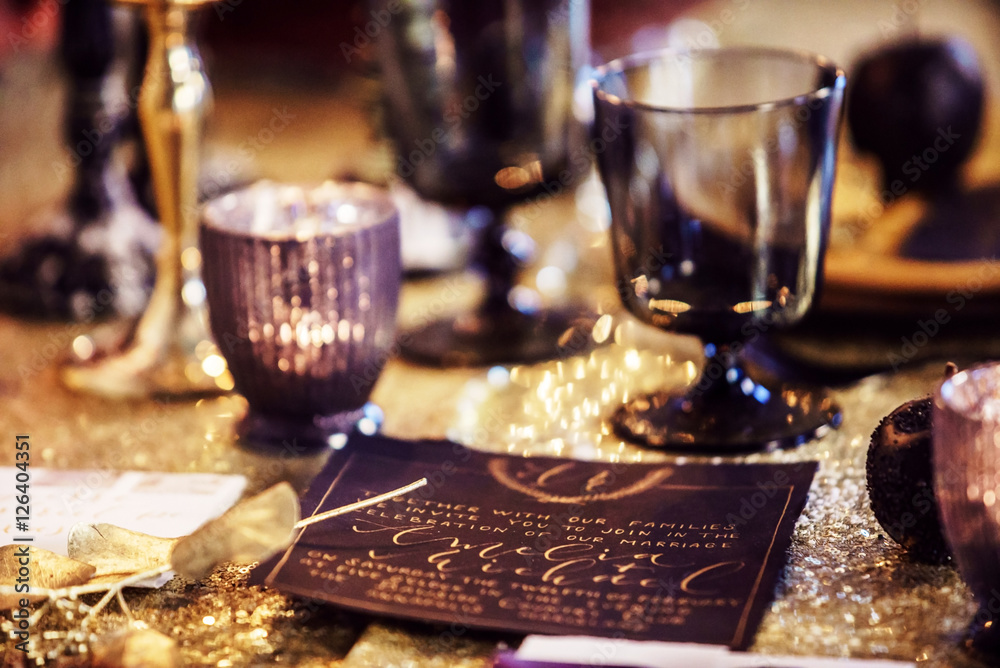Fototapeta premium Christmas table