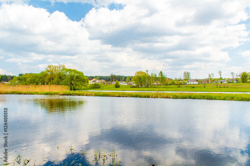 Fototapeta premium Деревня