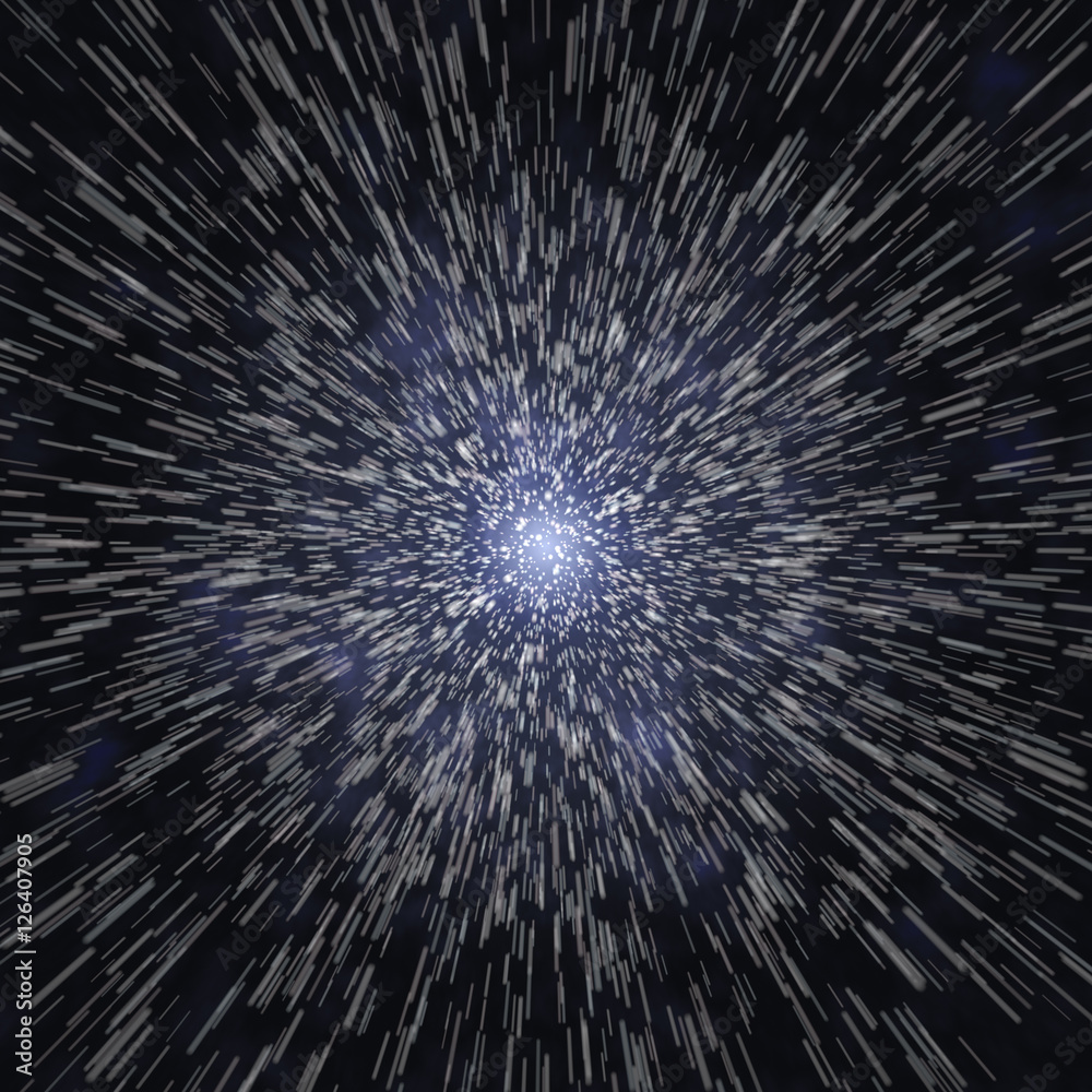 Fototapeta premium Space, Stars Moving