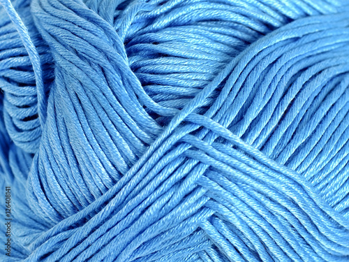 Threads close-up texture - filament and yarn background