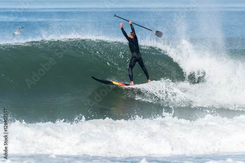 Stand up paddle surfer