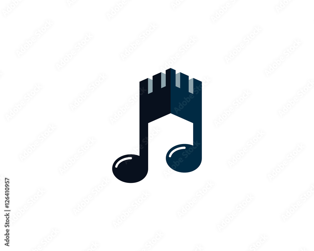 Music Kingdom Logo Design Element Music Kingdom Logo Design Element