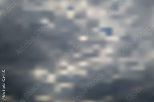 Cloudy Blurred Background Illustration
