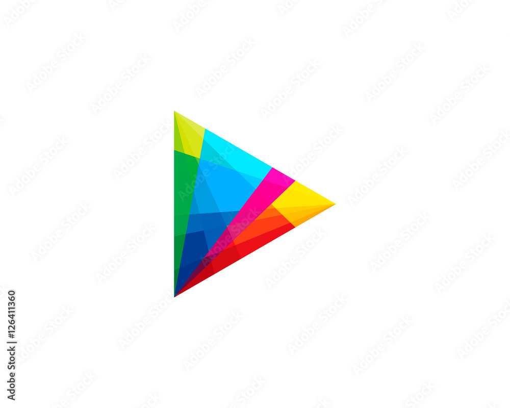 Music Play Logo Design Element Music Play Logo Design Element