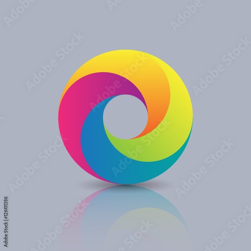 Business Abstract Circle icon