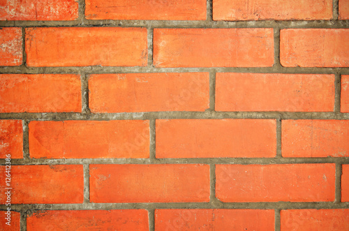 Texture of old brick wall for background