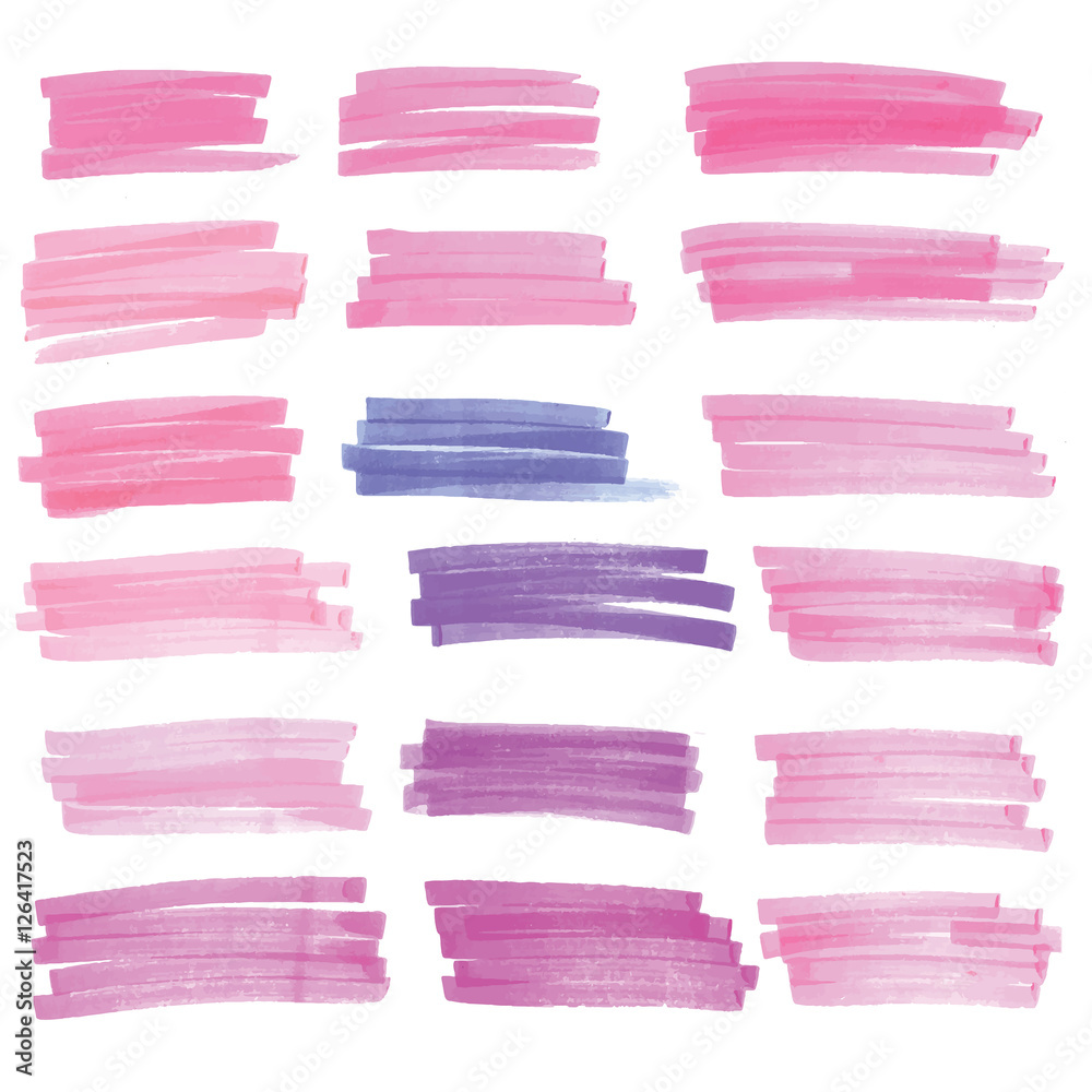 Markers selection of different shapes. Markers selection of different shapes.