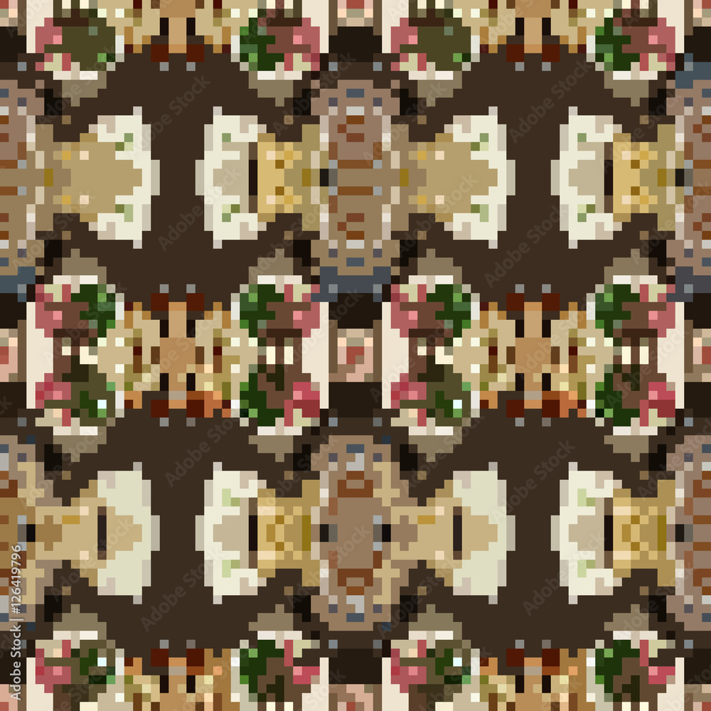 seamless tileable pixel texture pattern seamless tileable pixel texture pattern