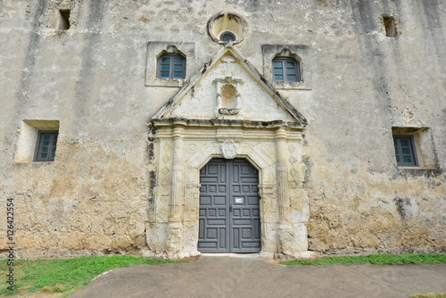 A 1755 Mission in San Antonio, America.