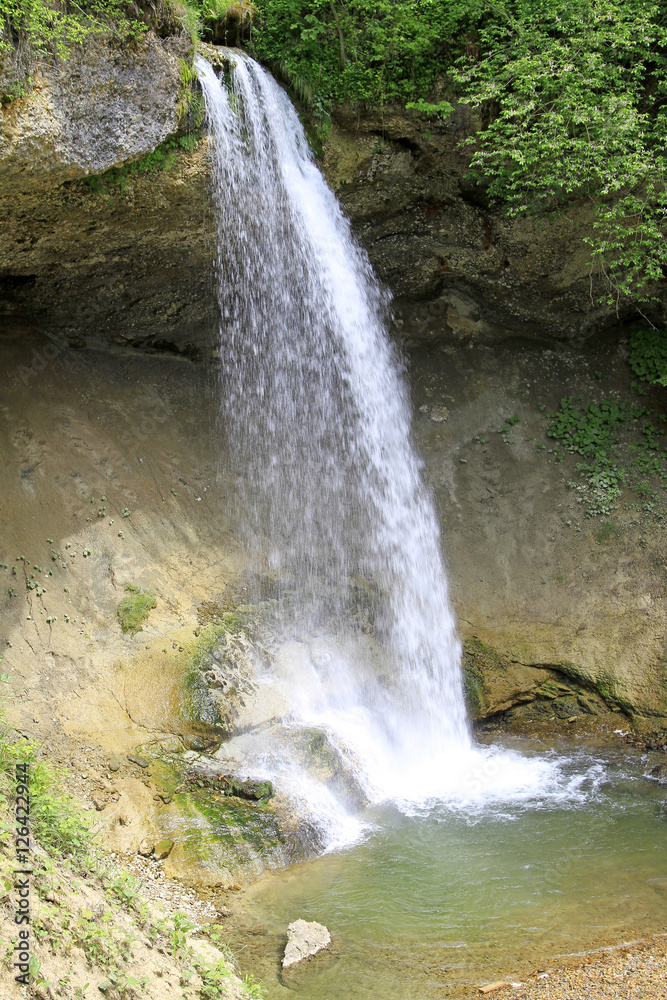 Fototapeta premium Scheidegger Wasserfälle bei Lindenberg 