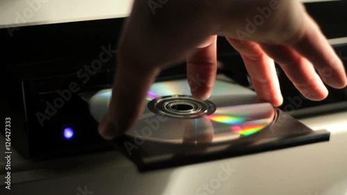 CD DVD BLURAY player, music player