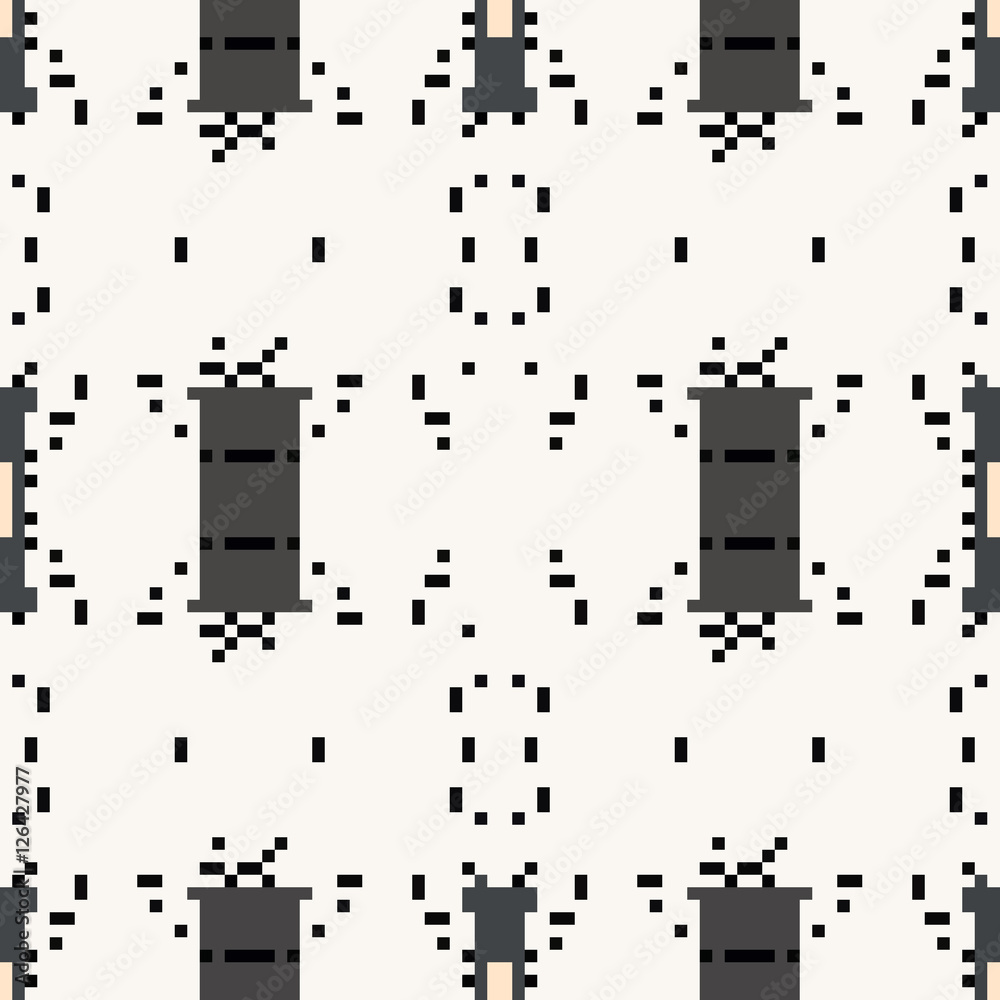 seamless tileable pixel texture pattern Stock Illustration | Adobe Stock