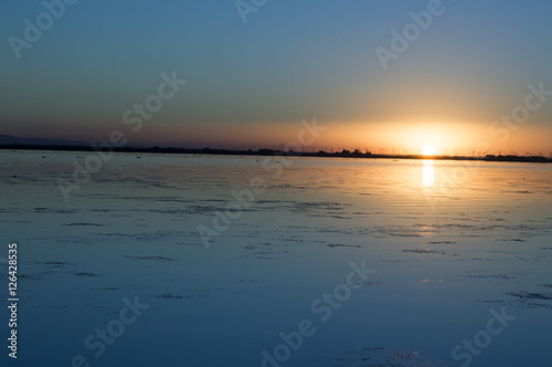 River at Sundown