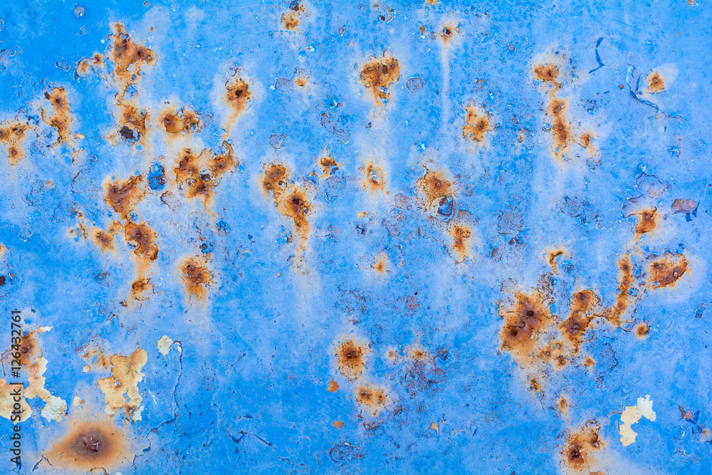 Blue rust backgrounds and texture Blue rust backgrounds and texture