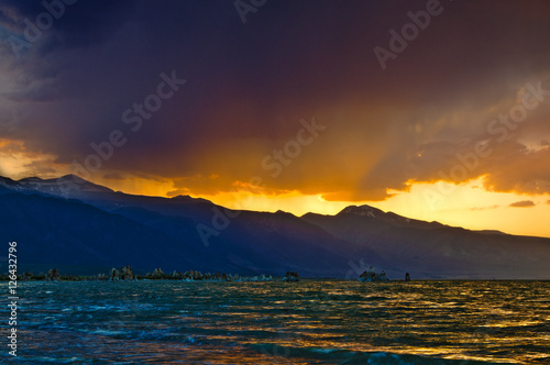 Dramatic Mono Lake Sunset