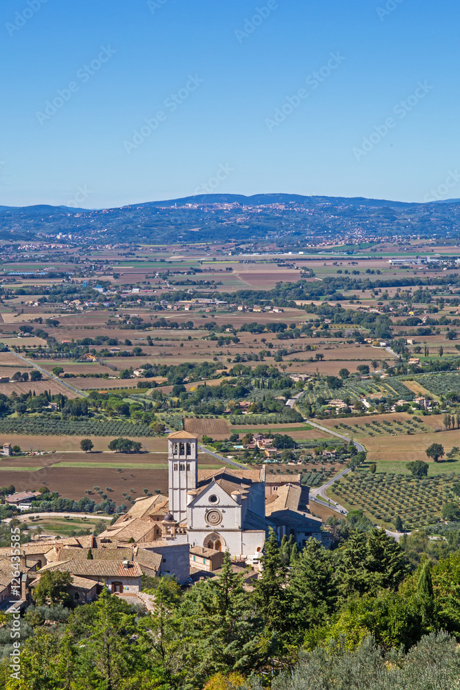 Assisi, Blick auf San Francesco
