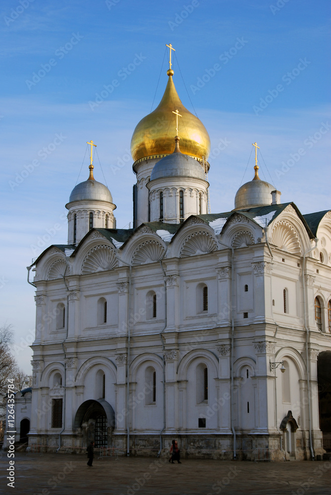 Moscow Kremlin. Color photo.