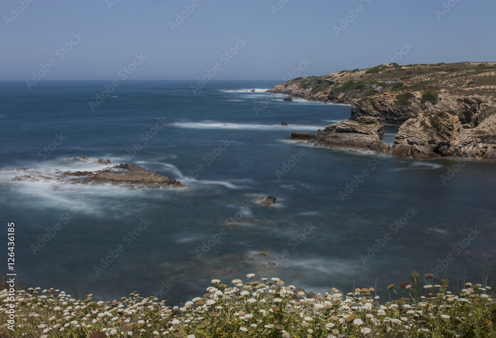 Rocks formations on Alentejo coastline