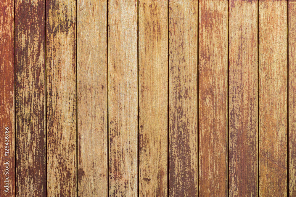 Fototapeta premium background and texture of decorative old wood striped on surface