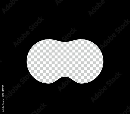 View binoculars with sharp edges..