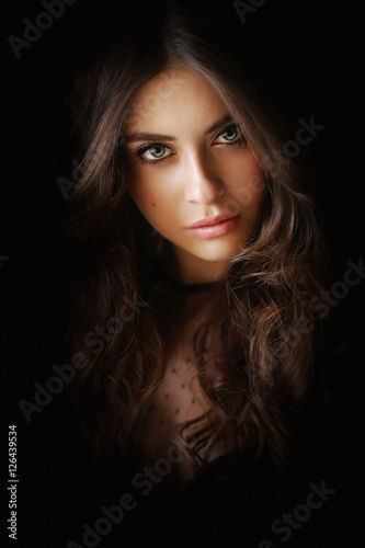 Beautiful young femal model